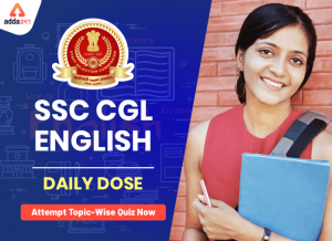 d group rrb test eye CGL Filler Quiz for 4th English January For SSC 2020 Exam: