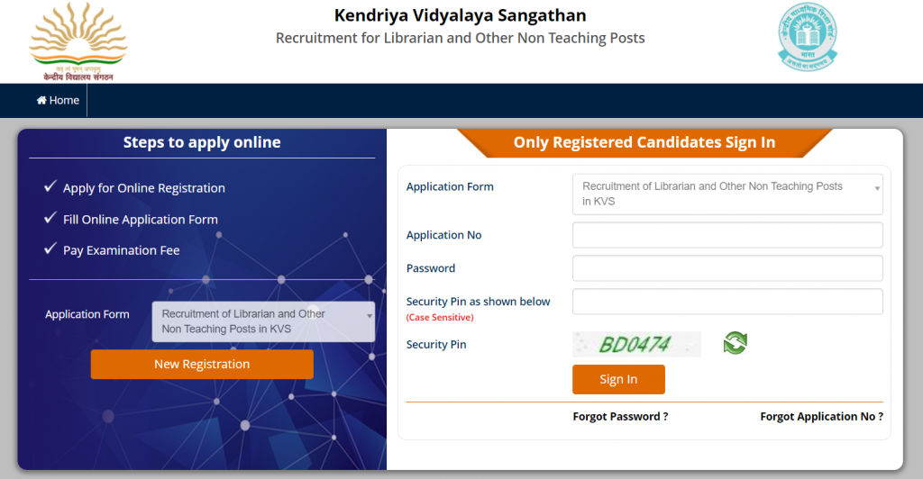 KVS apply online