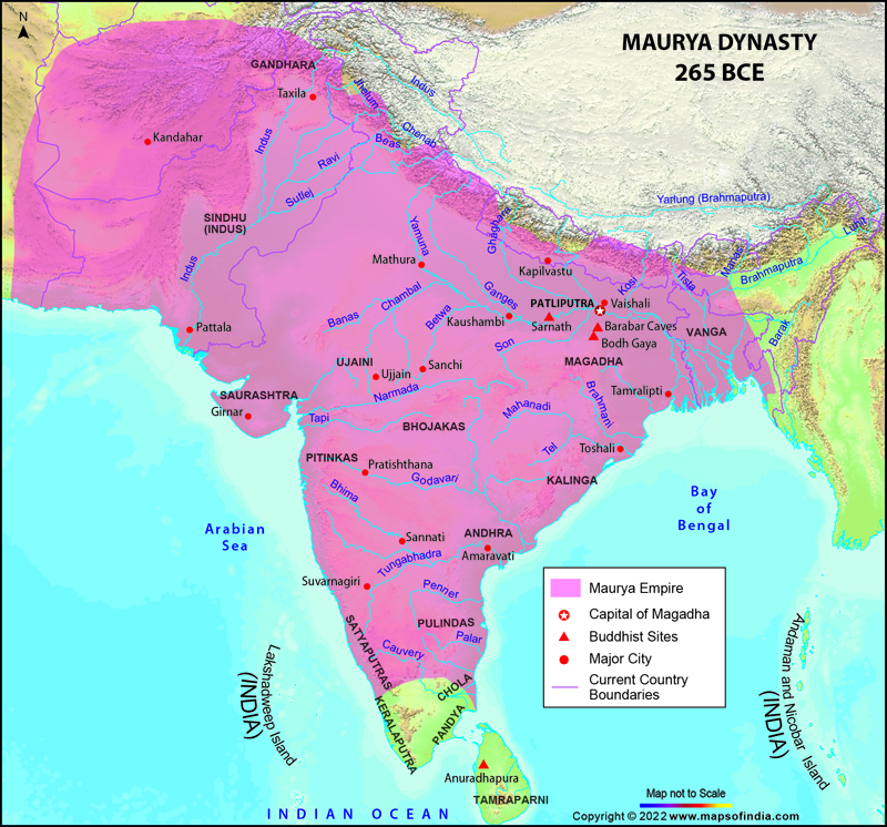 The Mauryan Empire - History, Rulers and Complete Details_3.1