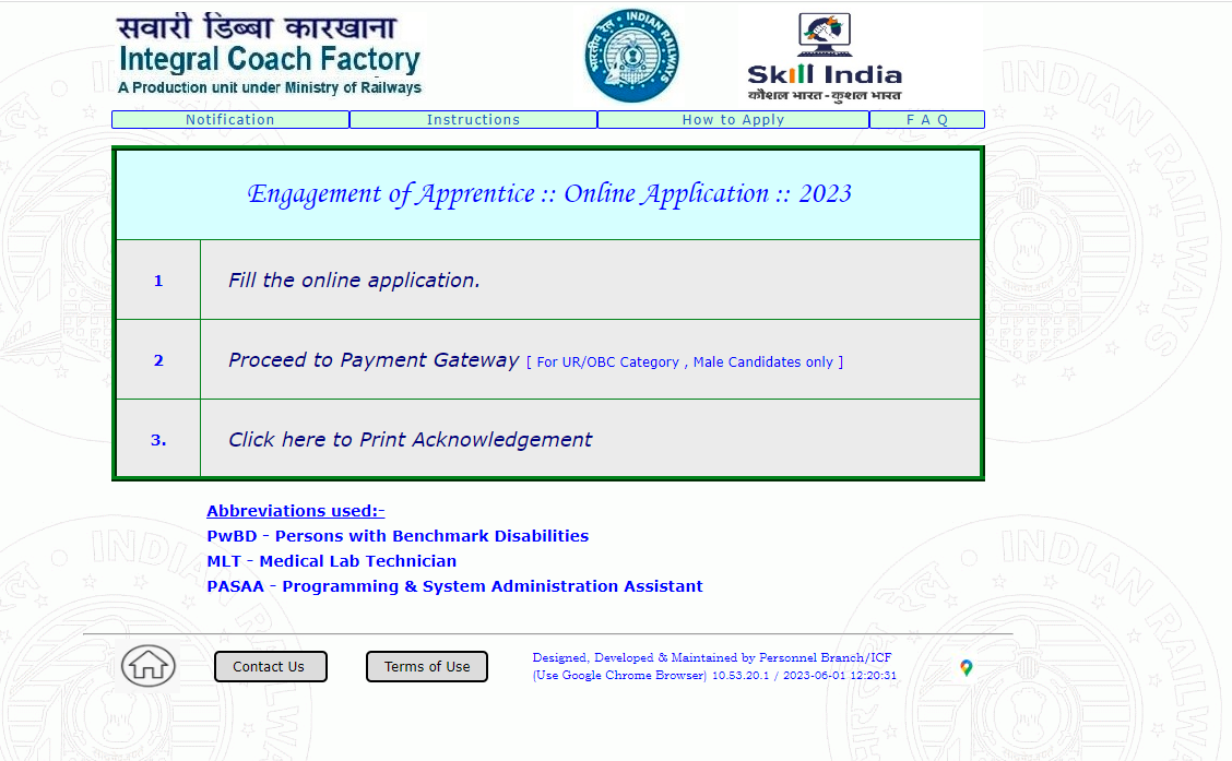 ICF Recruitment 2023 for 782 Vacancies, Apply Online_5.1