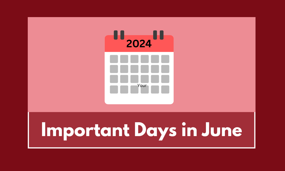 Important Days in June