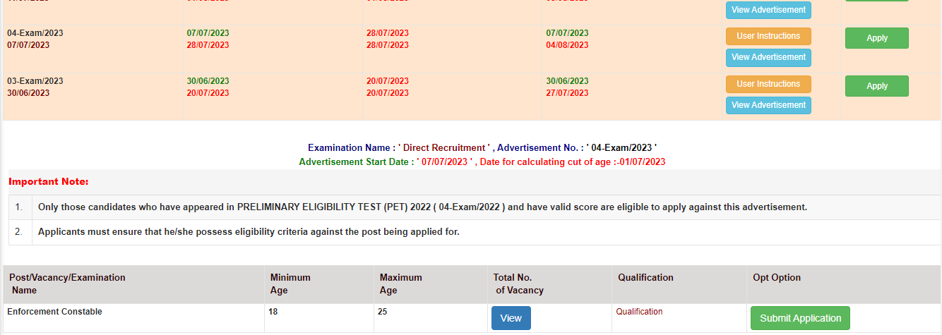 UP Enforcement Constable Recruitment 2023, Last Date to Apply Online_5.1