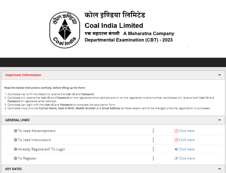 Coal India Recruitment 2023, Last Date To Apply Online for 1764 Various Posts_3.1