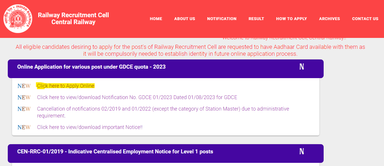 Central Railway Recruitment 2023, Apply Online Starts for 1303 Vacancies for ALP and JE Posts_3.1