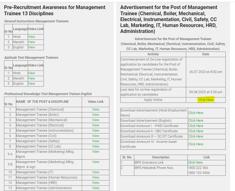 RCFL Recruitment 2023, Apply Online for 124 Management Trainee Posts_5.1