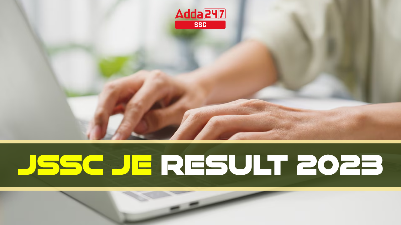 JSSC JE Result 2023