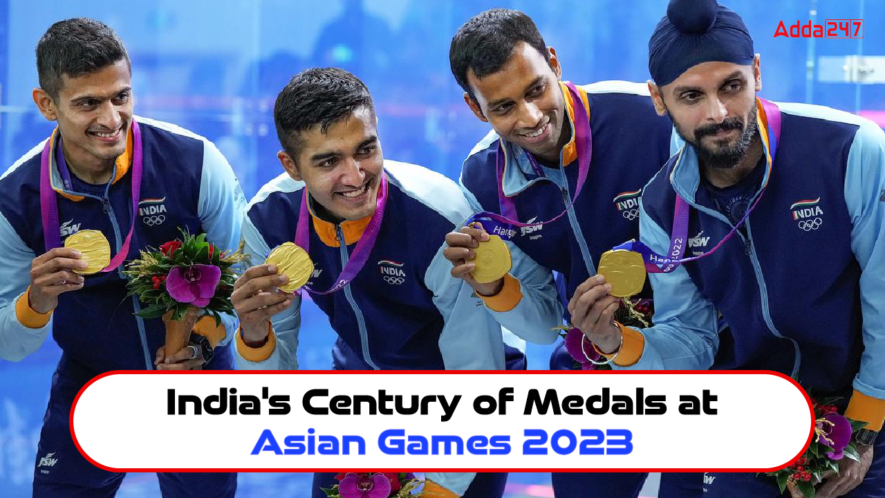 Asian Games 100 Medals