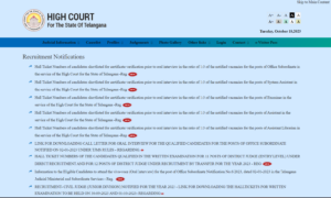 TS High Court Result