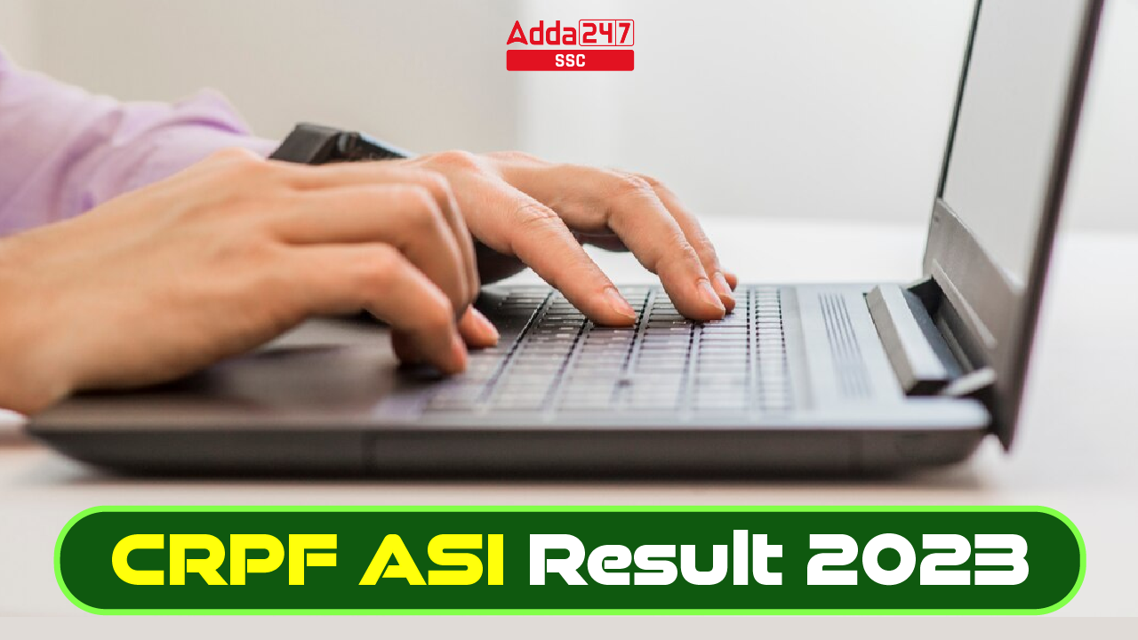 crpf asi result