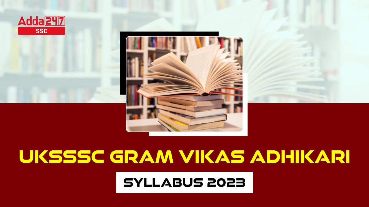 UKSSSC VDO Syllabus 2023