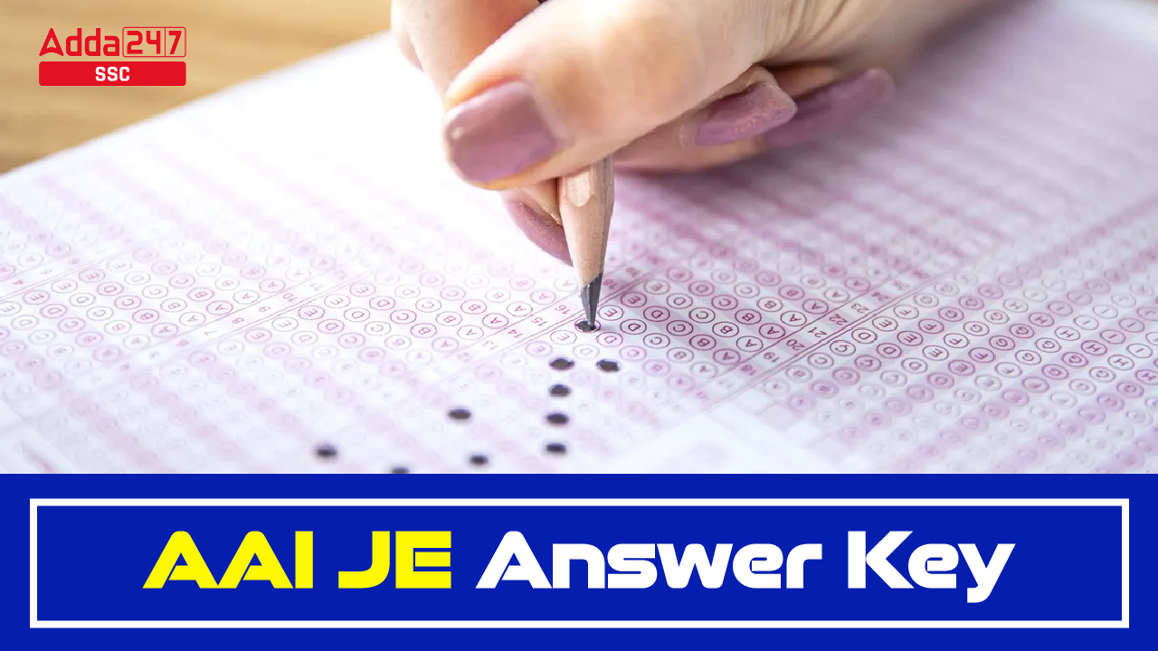 AAI JE Answer Key 2023