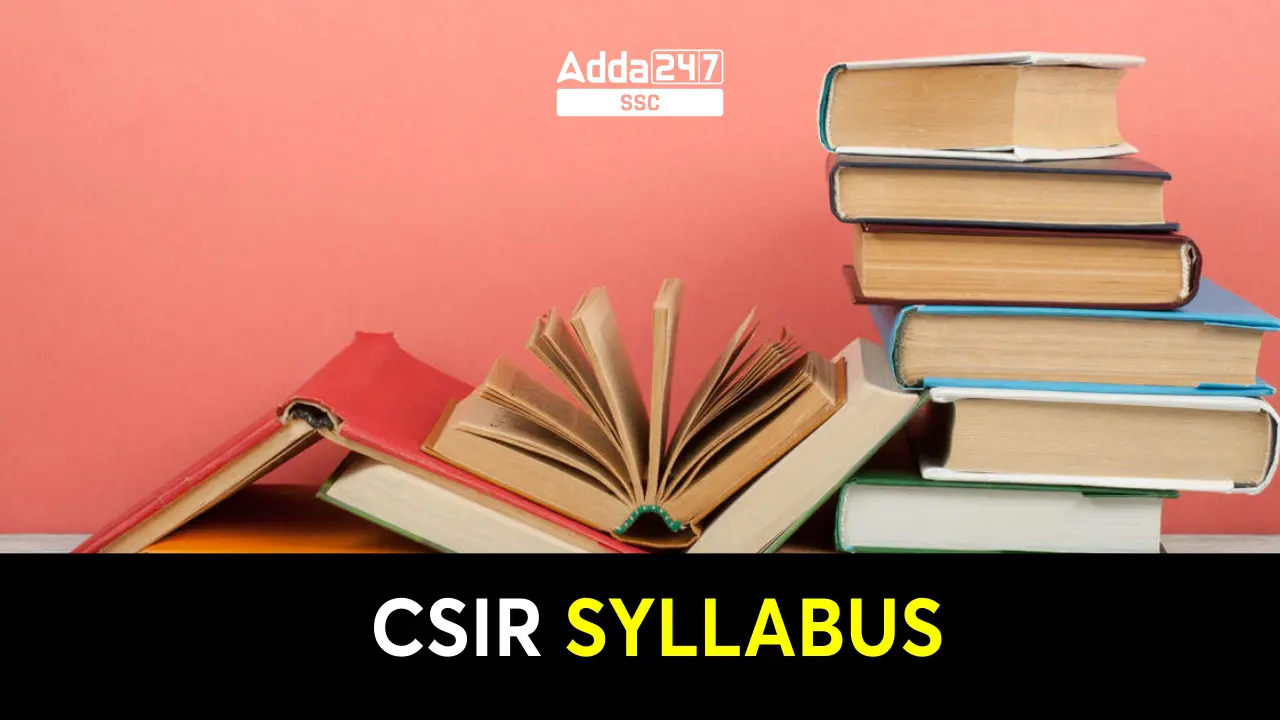 csir syllabus 2024