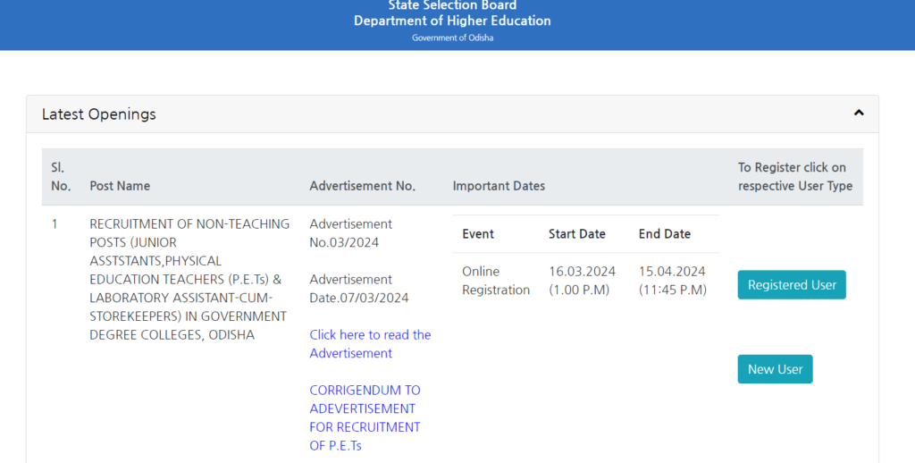 SSB Odisha Non Teaching Recruitment 2024, Exam Date Out Soon for 209 Posts_3.1