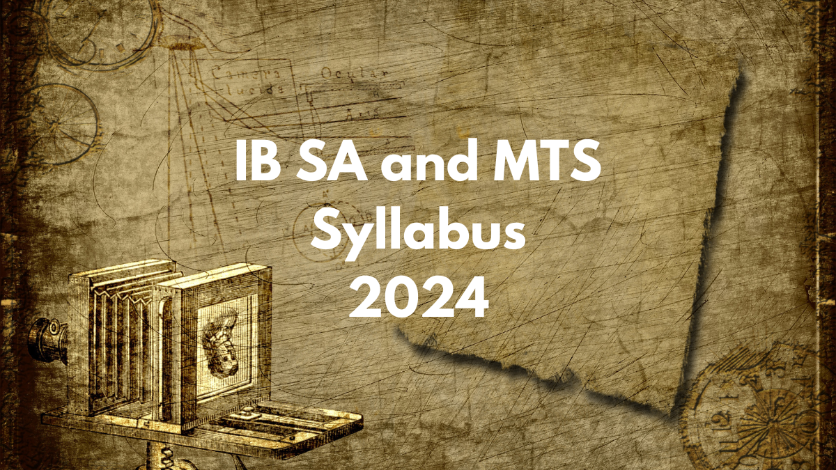 IB SA and MTS Syllabus 2024