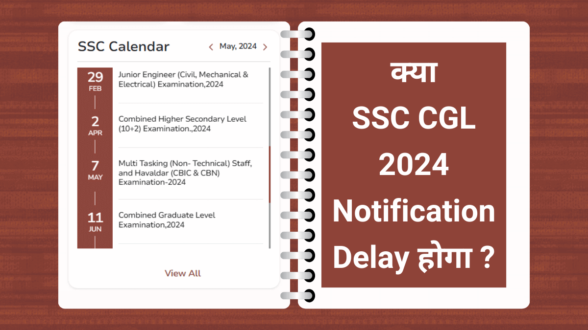 SSC CGL Notification 2024