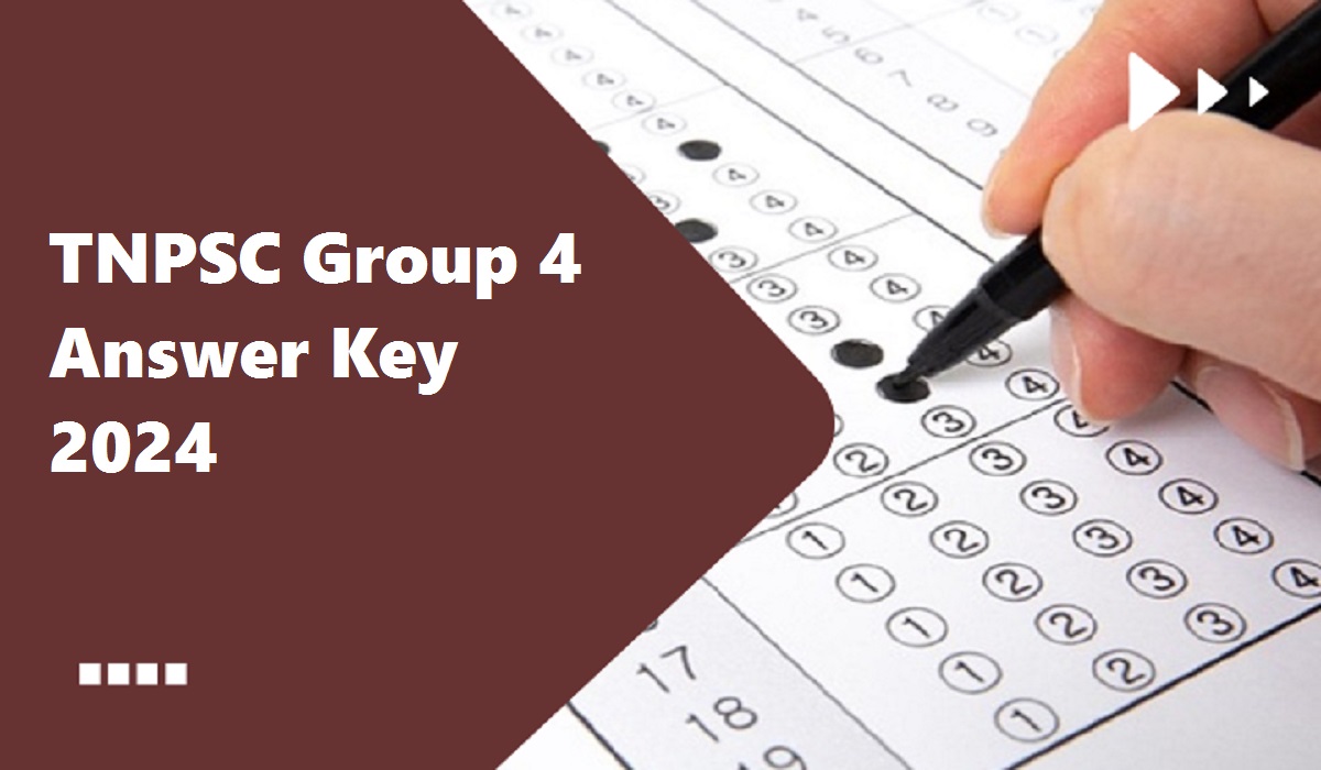 TNPSC Group 4 Answer Key 2024