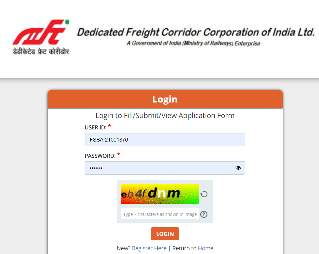 DFCCIL Score card