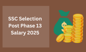 SSC Selection Post Phase 13 Salary 2025,