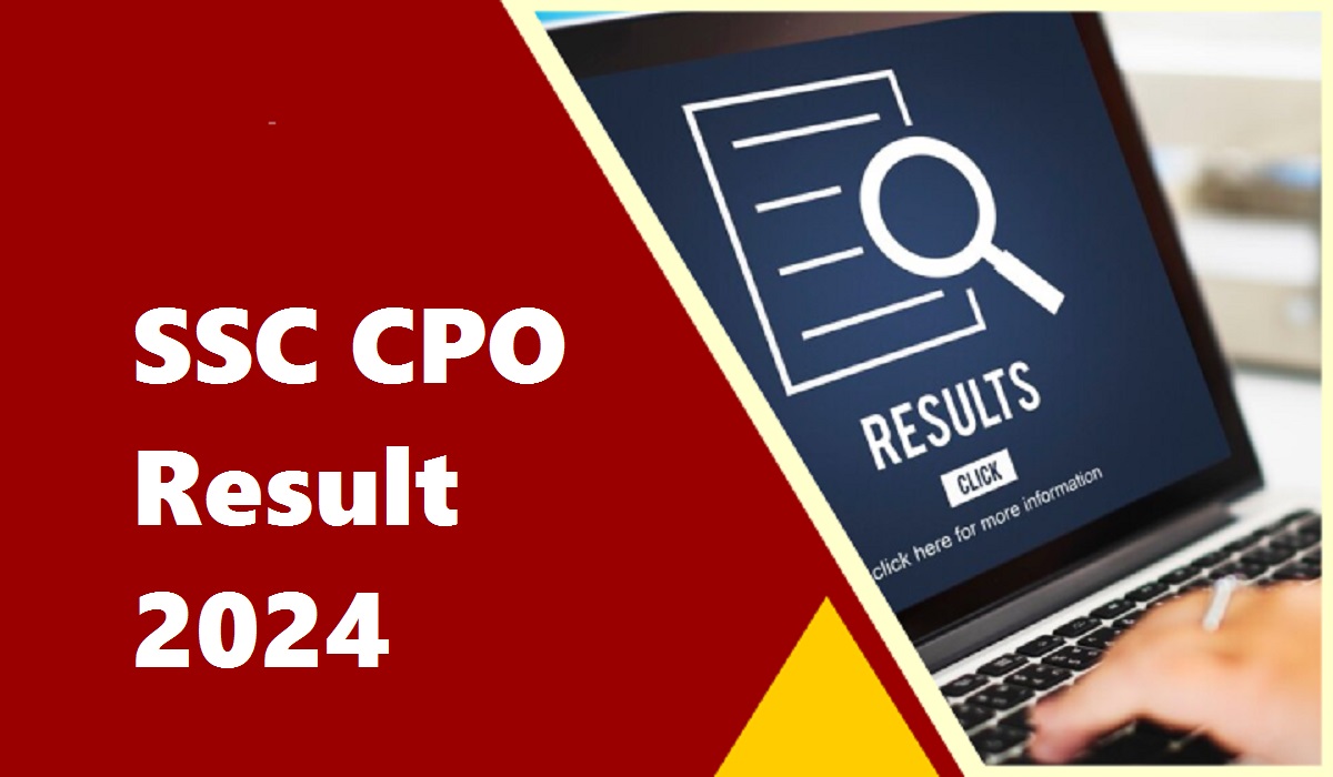 SSC CPO Result 2024