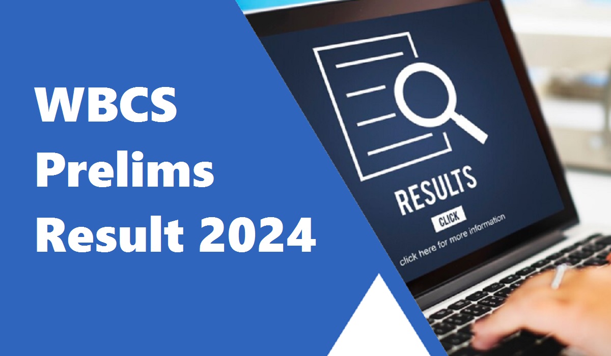 WBCS Prelims Result 2024