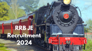 RRB JE Recruitment 2024