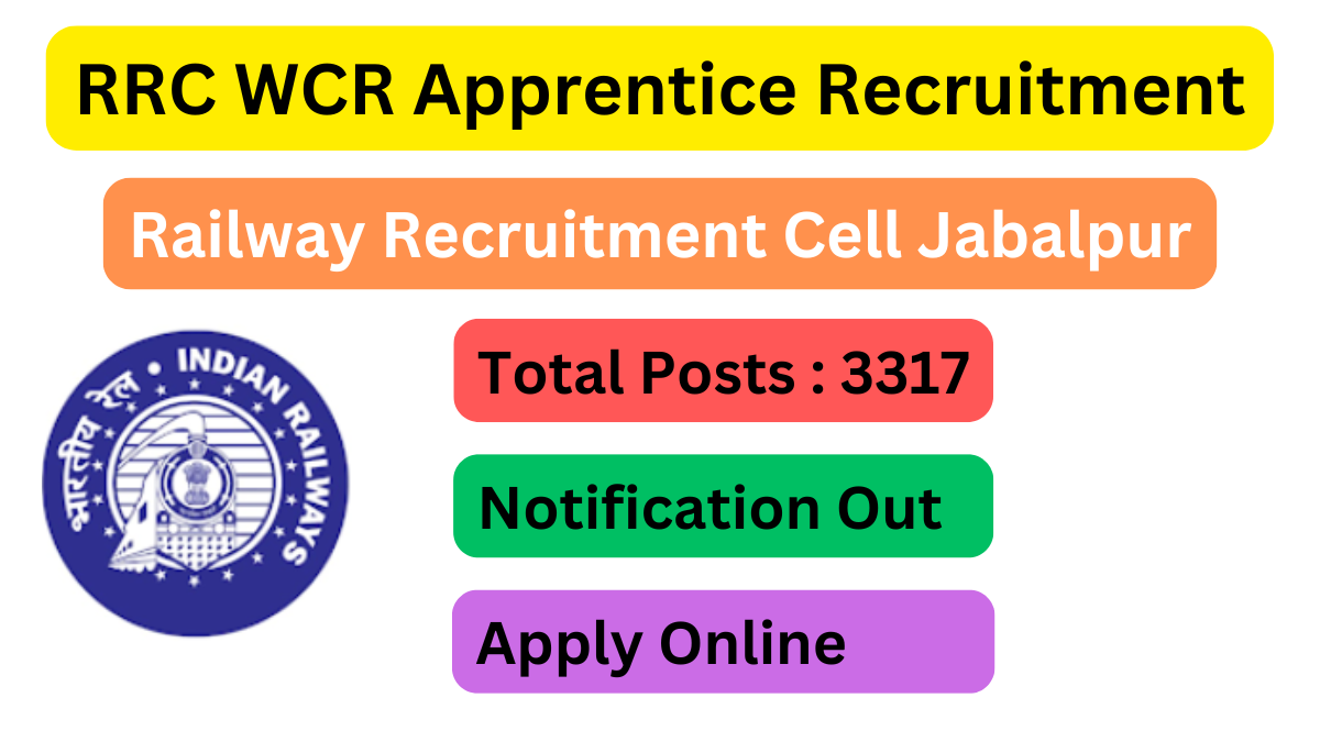 RRC WCR Recruitment 2024