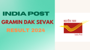 INDIA POST GDS Result 2024