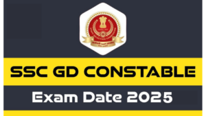 SSC GD EXAM DATE 2025