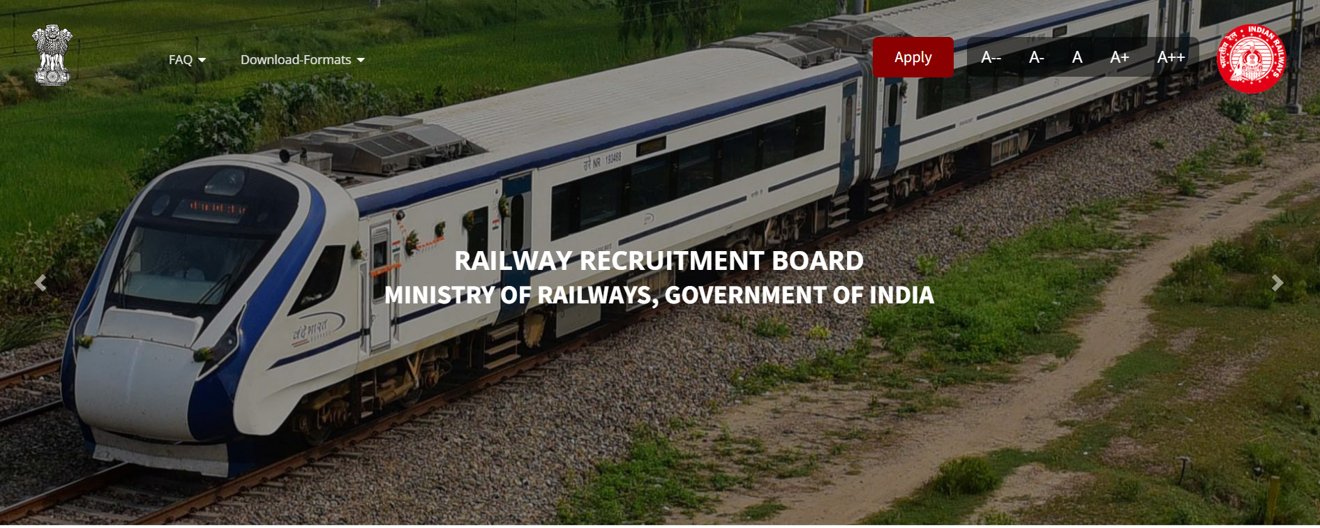 RRB Apply Online 2024