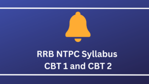 RRB NTPC Syllabus 2025