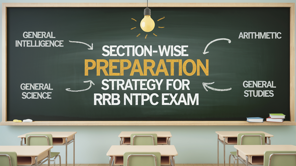 Section-Wise Preparation Strategy for RRB NTPC Exam