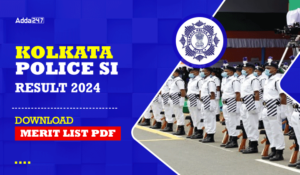 Kolkata Police SI Result 2024