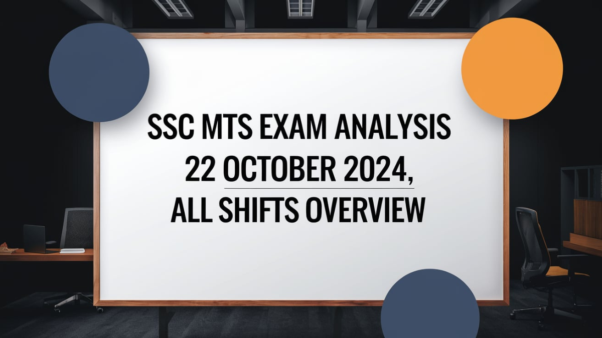 SSC MTS Exam Analysis 2024, 22nd October All shifts