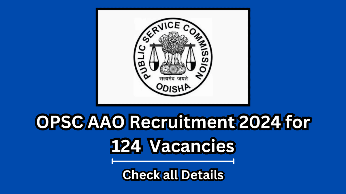 OPSC Assistant Agriculture Officer Recruitment 2024