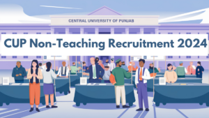 CUP Non-Teaching Recruitment 2024