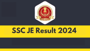 SSC JE Result 2024