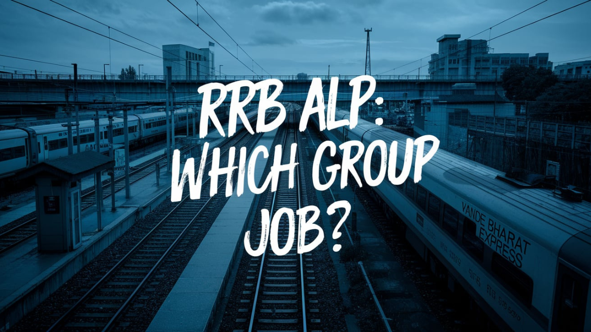 RRB ALP: Which Group Job?