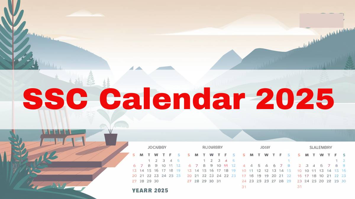 SSC Calendar 2025