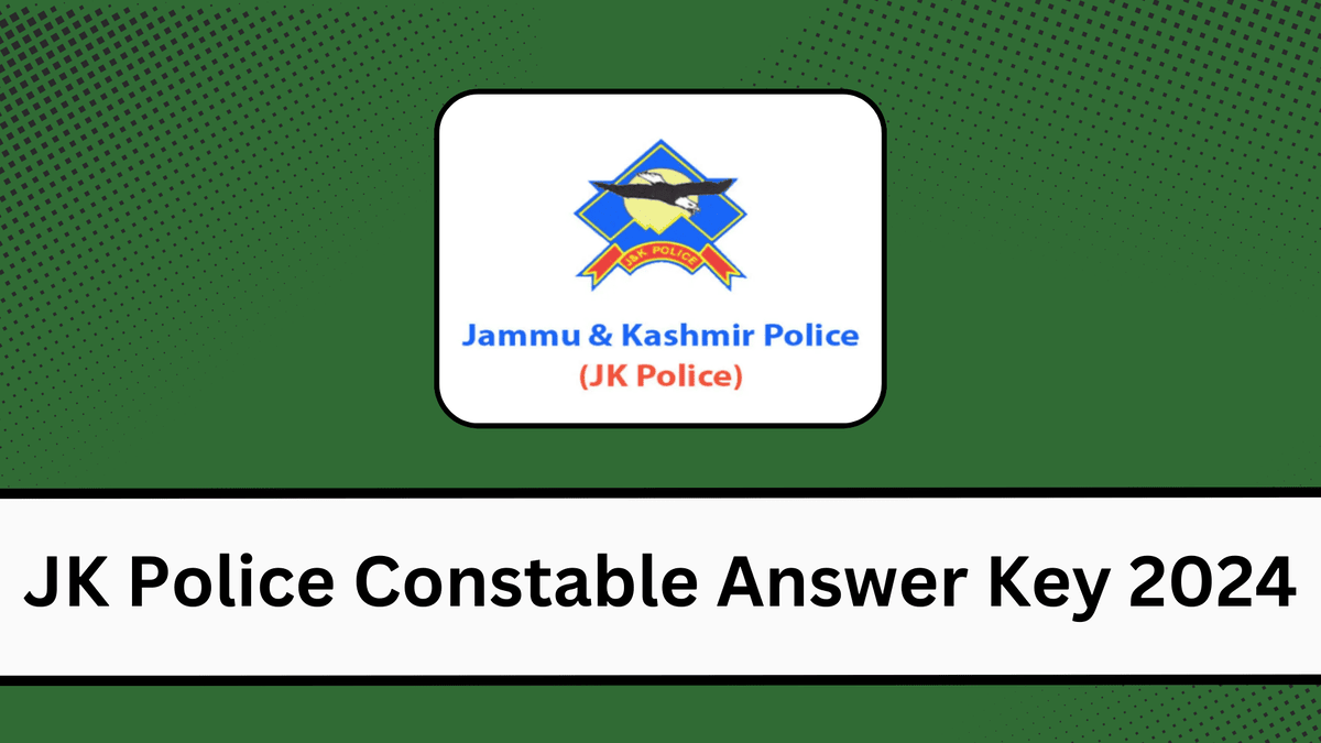 JK Police Constable Answer Key