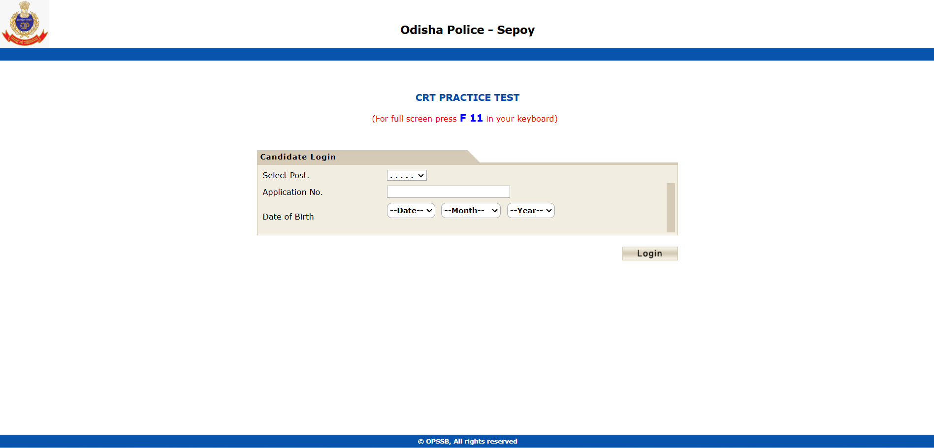 Odisha Police Constable Recruitment 2024, Mock Test Link Active_4.1