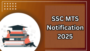 SSC MTS Notification 2025