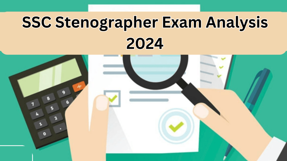 SSC Stenographer 2024