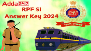 RPF SI Answer Key 2024