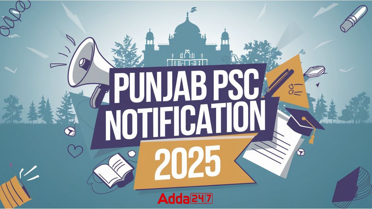 Punjab PSC Notification 2025