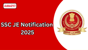 SSC JE Notification 2025