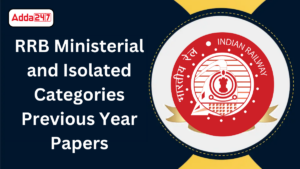 RRB Ministerial and Isolated Categories Previous Year Papers