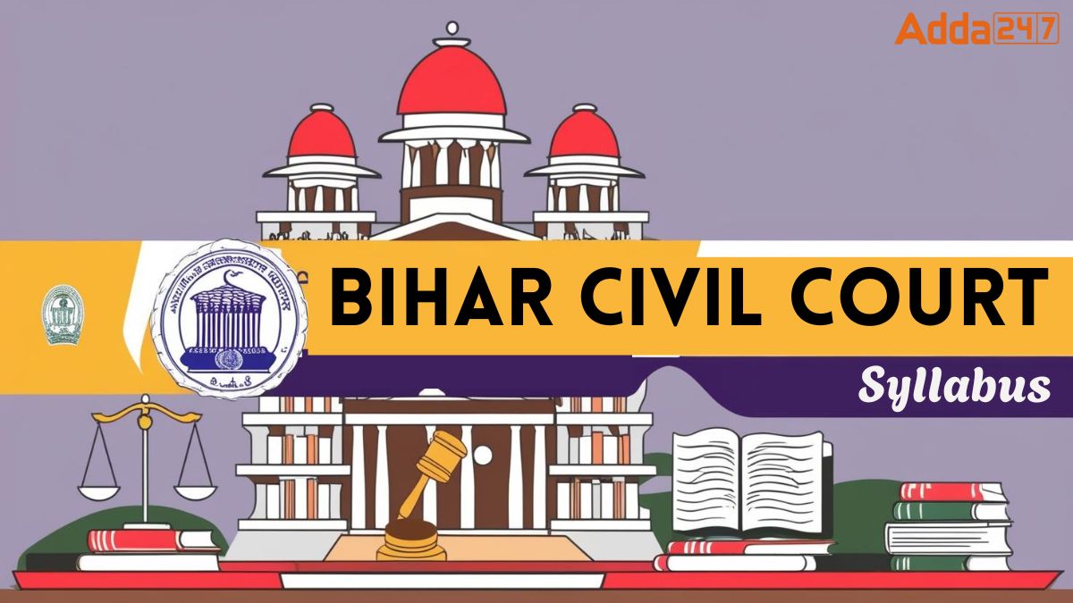 Bihar Civil Court Syllabus