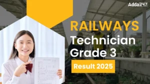 RRB Technician Grade 3 Result 2025