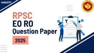 RPSC EO RO Question Paper 2025, Download Question Paper PDF